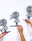 Steel decorative and gift item with the phrase 'Best Dad Ever', perfect for Father's Day or as a gift for a beloved dad.