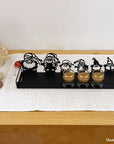 Steelouette Christmas elves serving tray for your home during the holidays