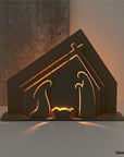 Steelouette Christmas crib decoration that give a spiritual vibe your home