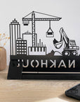 Civil engineer customized useful gift to decorate their office desk or home. Modern gift created by Steelouette Lebanon