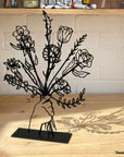 Loving creative piece to decorate their office or home. Modern gift created by Steelouette Lebanon