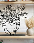 Loving creative piece to decorate their office or home. Modern gift created by Steelouette Lebanon