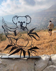 Steelouette customized totem decorative piece for your Scouts chef or cheftaine, koala design