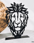Steelouette customized totem decorative piece for your Scouts chef or cheftaine, lion design