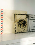 Steel decorative gift item featuring a love letter to mom