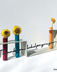 Steel decorative gift item featuring the sentence: thank you for helping me grow
