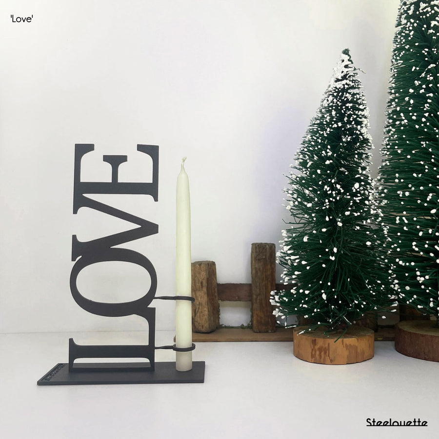 Steelouette Christmas classy candles decoration for your home during the holidays