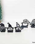 Steelouette Christmas gnomes house decoration for the holidays