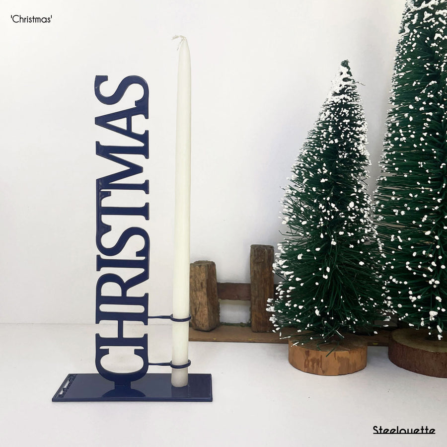 Steelouette Christmas classy candles decoration for your home during the holidays