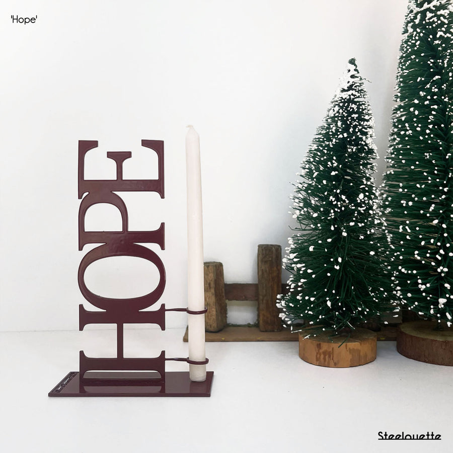 Steelouette Christmas classy candles decoration for your home during the holidays