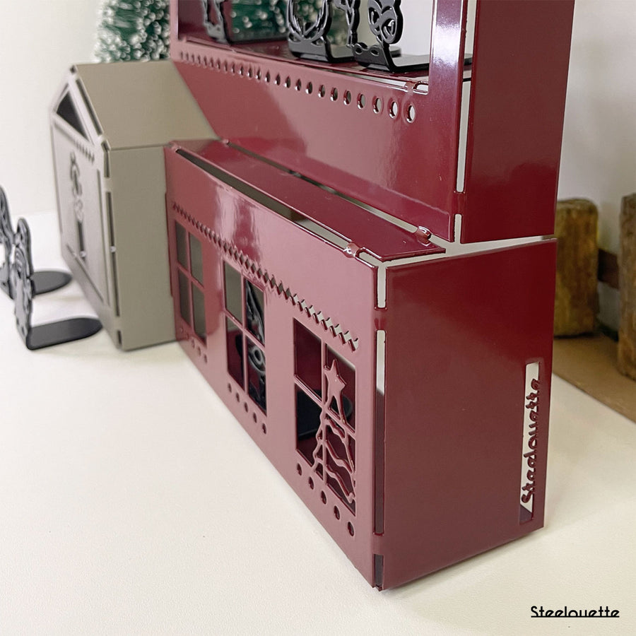 Steelouette Christmas gnomes house decoration for the holidays