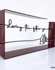 Customized metal Father's Day gift to your dad!
A great decorative product by Steelouette