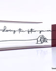 Customized metal Father's Day gift to your dad!
A great decorative product by Steelouette