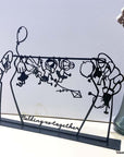 Customized metal Father's Day keychain gift to your dad!
A great functional product by Steelouette