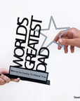 Customized metal Father's Day gift to your dad!
A great award decorative product by Steelouette
