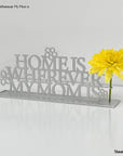 Customized metal Mother's Day flower holder gift for your mom!
A great functional product by Steelouette