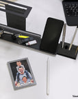 Desk office essential for managers, doctors, lawyers or directors. A great corporate gift idea and office decoration product by Steelouette.