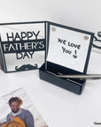 Customized metal Father's Day office essential for their office, desk, or every day accessories.