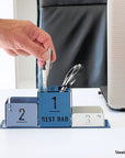 Customized metal Father's Day office essential for their office, desk, or every day accessories.