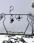 Customized metal Father's Day keychain gift to your dad!
A great functional product by Steelouette