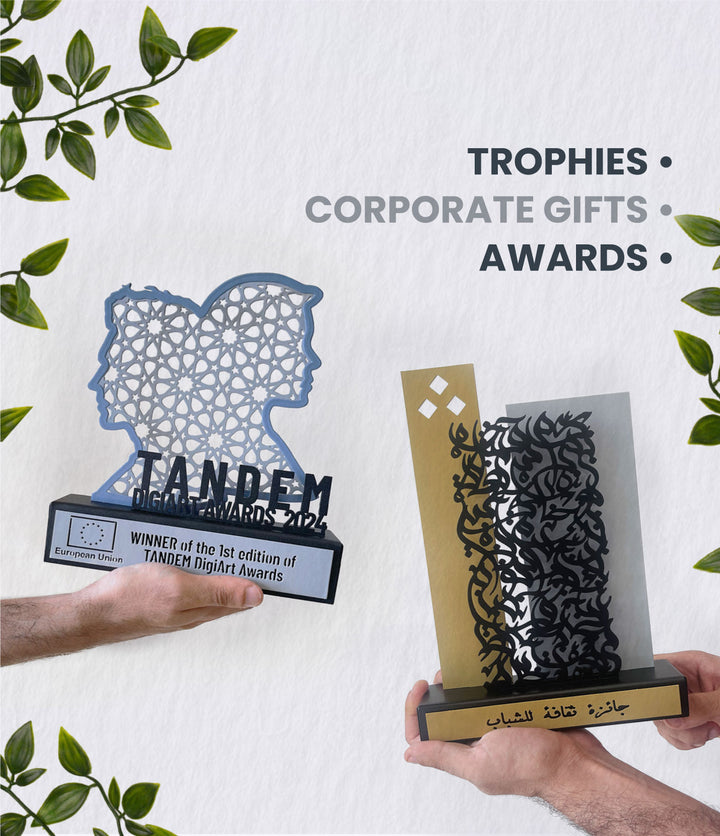 Customized trophies, awards and corporate gifts by Steelouette