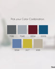 Color options for the customized quote metal statue or product. A great gift idea and home decoration product by Steelouette