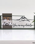 A customized quote metal statue or product. A great gift idea and home decoration product by Steelouette