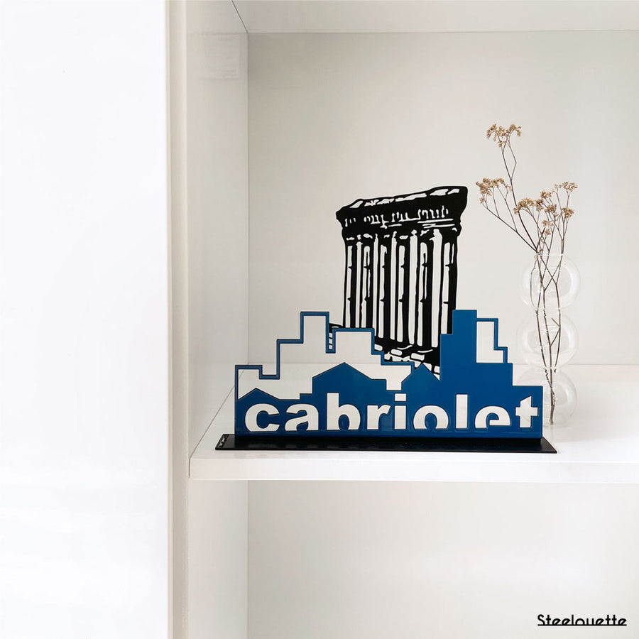 A customized idea, metal statue or steel product. A great gift idea and home decoration product by Steelouette