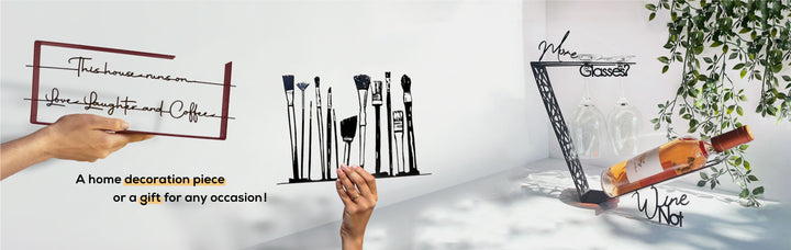 Customized metal decorative pieces. gift ideas and home decoration by Steelouette