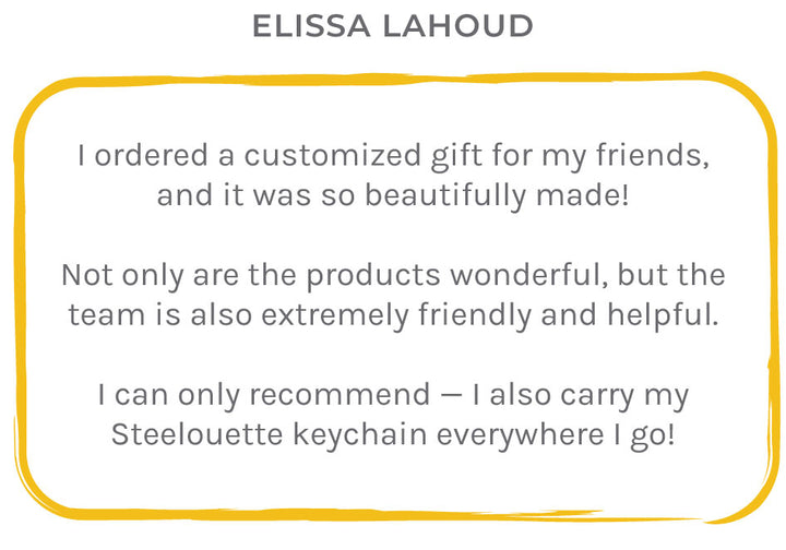 Feedback about Steelouette home deco and metal gift products