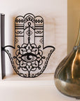 Steel decorative gift item featuring the Namsa Hand of Fatima