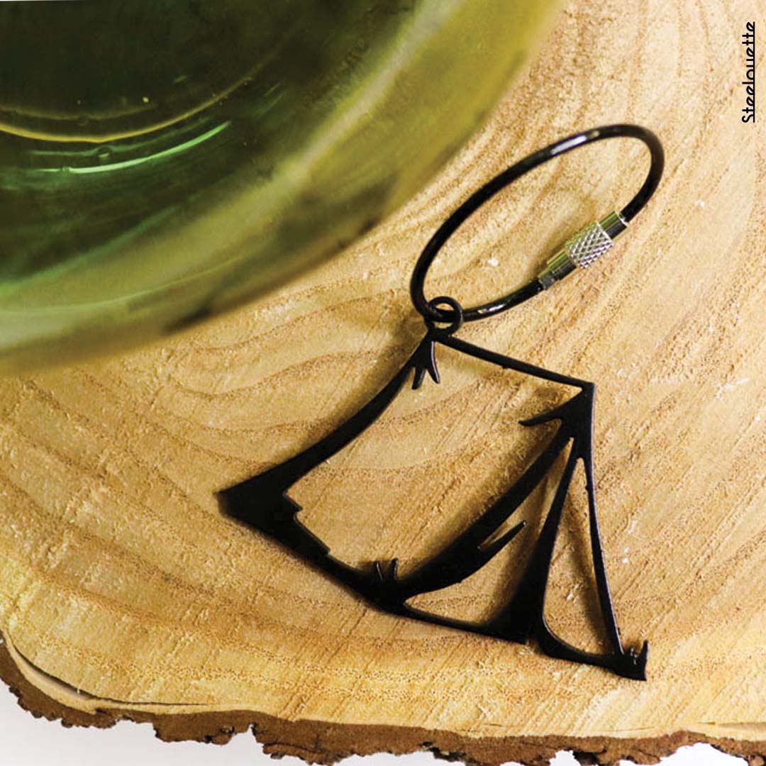 Tent Keychain Tent Keychain – Steelouette